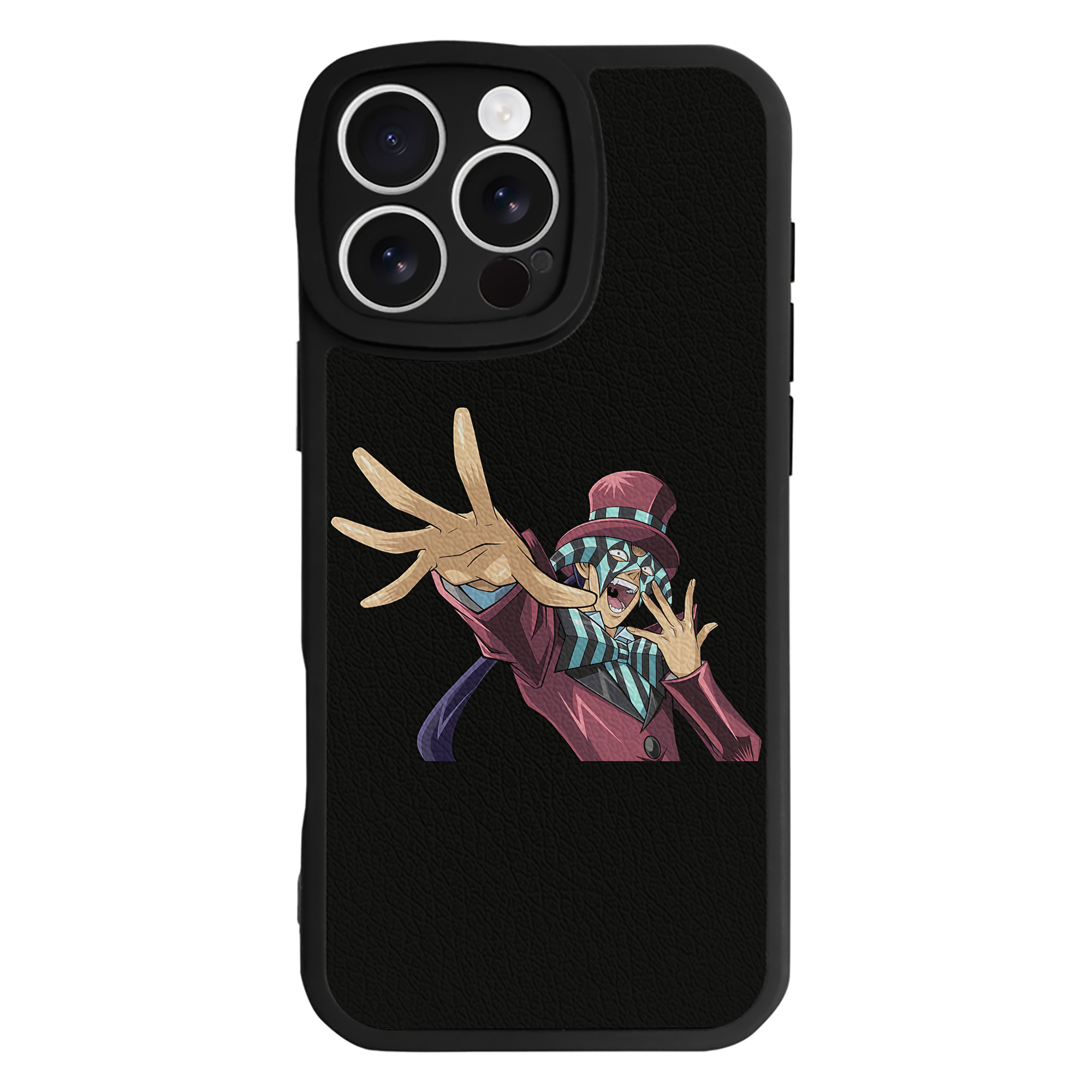 遊☆戯☆王 Yu-Gi-Oh! 【iPhone 16シリーズ対応】シリコンスマホケース（レザー調） 材質：シリコン